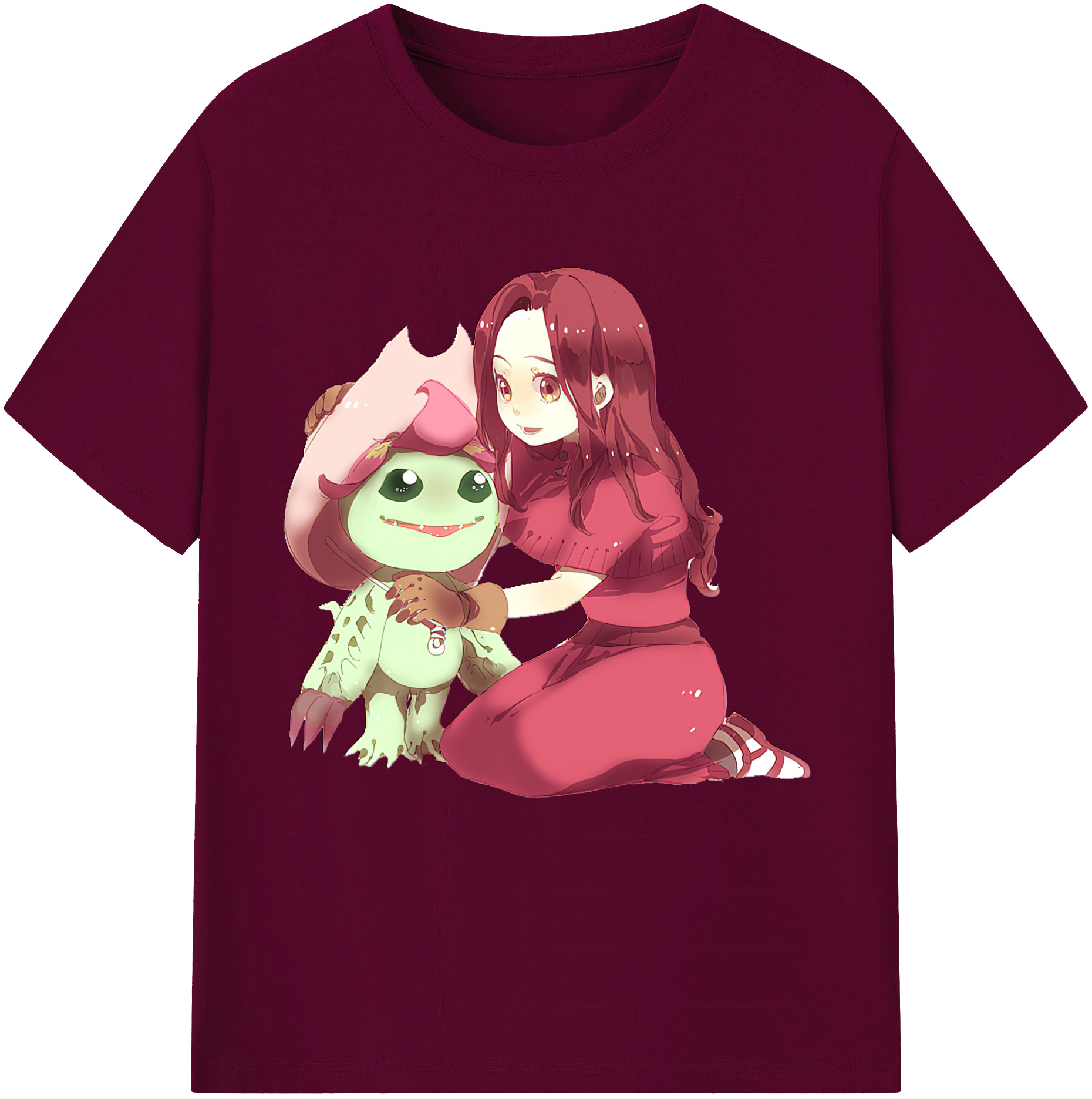 （画像用） Digimon デジタルモンスター/デジモン レディースカジュアルプリントTシャツ（綿100％）